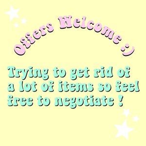 ☆FEEL FREE TO OFFER☆